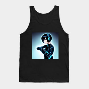 Electri Girl Hear Music Tank Top